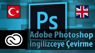 Adobe Photoshop CC İngilizce Yapma  Orjinal Diline Döndürme [upl. by Damle]