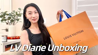 LV DIANE 法棍開箱 Louis Vuitton Unboxing [upl. by Yeo]