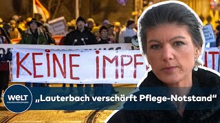 SAHRA WAGENKNECHT POSITIV Corona quotGruselmutante wissen nicht ob aktuelle Impfstoffe dann wirkenquot [upl. by Piefer653]