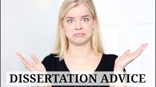 Dissertation Tips amp Advice [upl. by Wellington260]