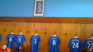 The Ibrox Tour Home Dressing Room [upl. by Sirc]