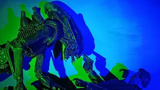 Terminator VS Alien  Stop Motion Fight PART 1 [upl. by Atinrev]