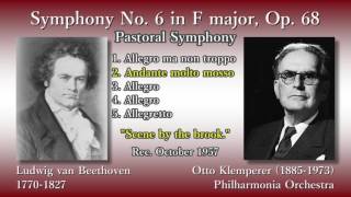 Beethoven Symphony No 6 Klemperer amp The Phil 1957 ベートーヴェン 交響曲第6番 クレンペラー [upl. by Adlin547]