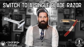 Cartridge Razor vs Safety Razor  Straight Razor Why you should switch to a Single Blade Razor [upl. by Laurentia]