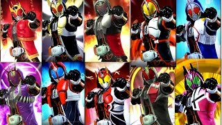 Kamen Rider Ghost All Heisei Form Ganbarizing [upl. by Nnylyahs]