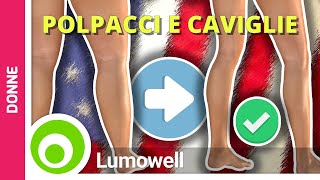 Come Dimagrire Polpacci e Caviglie 8 Minuti di Esercizi Che Funzionano [upl. by Julis304]