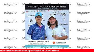 Ranking Profesional de Golf en México [upl. by Elirpa]