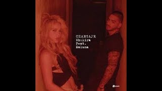 shakira chantaje feat maluma lyrics [upl. by Lokkin812]