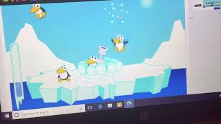 Penguin Drop fun brain game ￼ [upl. by Enoval]