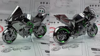 ICONX build  Kawasaki Ninja H2R [upl. by Yrtneg]