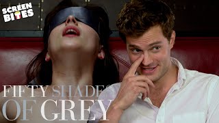 Jamie Dornan on Christian Grey The Red Room  Fifty Shades of Grey  Screen Bites [upl. by Clancy]