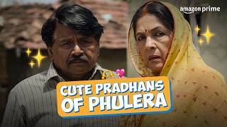 Best of Pradhan Ji And Manju Devi  Panchayat  Neena Gupta Raghubir Yadav  Prime Video India [upl. by Bennion]