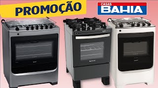 FOGÃO O Menor PREÇO Achados CASAS BAHIA  Ofertas De FOGÃO 4 e 6 Bocas [upl. by Jaal10]