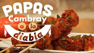 ¿Cómo preparar Papas Cambray a la Diabla  Cocina Fresca [upl. by Sly]