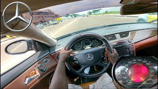 2005 MercedesBenz CLS 320CDI C219 POV Test Drive🇨🇩 [upl. by Luz]