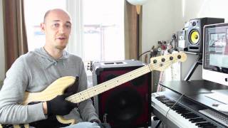 Chord Tone Exercise  Bass Lesson with Scott Devine L46 [upl. by Segroeg]