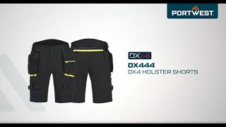 Portwest DX444  DX4 Holster Shorts  EN [upl. by Arba796]