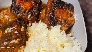 Oxtail Recipe  How to make the best southern style oxtails [upl. by Normalie886]