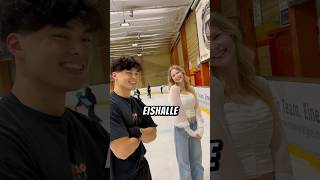 SO Beindruckst Du deinen CRUSH😱nicht kaishorts eislaufen eishockey eiskunstlauf ironie [upl. by Ahsini432]