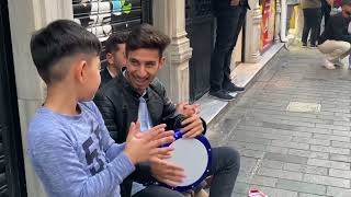 Sercan Gider Darbuka Rhythm ｜ Taksim Street Performance 😍😍 [upl. by Dominick]