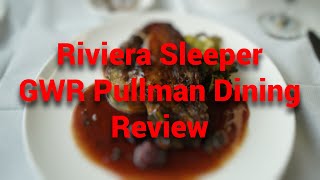 First Class train  Riviera Sleeper and Pullman dining [upl. by Lleksah582]