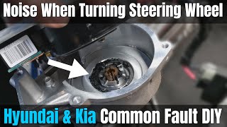 Knocking Noise When Turning Wheel  Hyundai amp Kia  How To DIY [upl. by Dann161]