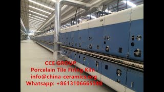 Porcelain Tile Production LineTile Conveying line [upl. by Kalikow227]