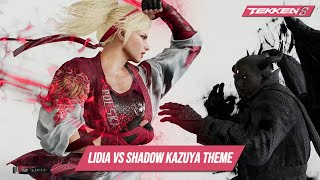 Tekken 8  Lidia Vs Shadow Devil Kazuya Theme  Unforgotten Echoes  Unreleased OST [upl. by Elgna]