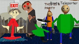 Baldis Basics Birthday Bash character swap  Baldis Basics Birthday Bash Mod [upl. by Artenek]