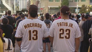 Theres always next year  Padres fans react to crushing postseason loss against the Dodgers [upl. by Kcirdneh]