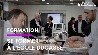 quotDiplôme de cuisinequot  le nouveau programme de formation de lÉcole Ducasse [upl. by Abekam]