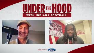 FB Under the Hood with Indiana Football  College Football Playoff First Round Notre Dame [upl. by Nnairam821]