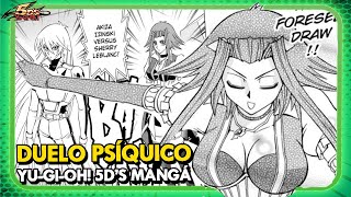 AKIZA VS SHERRY LEBLANC  DUELISTAS PSÍQUICAS  YUGIOH 5DS  HISTÓRIA DO MANGÁ 5 [upl. by Halludba]