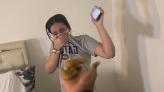 I POOPED MYSELF PRANK ON MY FIANCÉ JUST TO SEE HER REACTION 😂 MUST WATCH [upl. by Hallerson869]