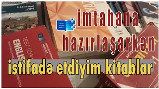 İmtahana hazırlaşarkən istifadə etdiyim kitablar Kitab tövsiyələri Buraxılış və Blok studywithcml [upl. by Sorazal]