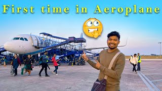 ✈️ First Time in Aeroplane  Super Excited  MR Vlog [upl. by Schweitzer]