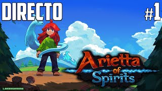 Arietta of Spirits  Directo 1 Español  Dificil  Impresiones  Juego Completo  Nintendo Switch [upl. by Ybloc]