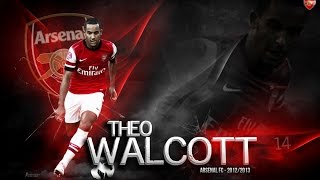 Theo Walcott Crazy Fast Skills  Goals vs Speed and technique 2017 HD [upl. by Dawson]