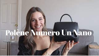 Polène Numero Un Nano Bag Review amp whats in my bag \\ Carly Medico [upl. by Iral816]