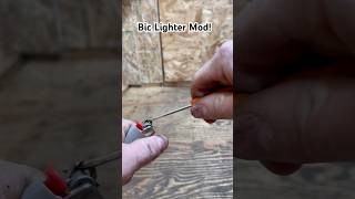 Easy DIY Bic Lighter Mod lightermod biclighter modified quality [upl. by Kemp]