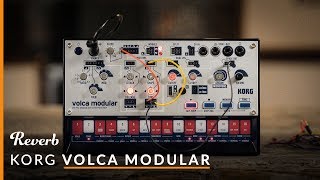 Korg Volca Modular Micro Modular Synthesizer  Reverb Demo Video [upl. by Ingeberg]