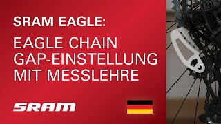 Eagle Chain GapEinstellung mit Messlehre [upl. by Babara500]