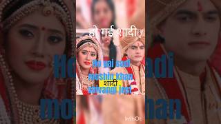 Banoo song shivangi josi moshin khan weeding look virelshorts youtubeshorts love nairaandkartik [upl. by Budge]