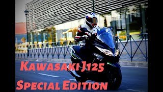 Kawasaki J125 Acceleration  Top Speed  Emergency Brake  Owner Review [upl. by Laleb]