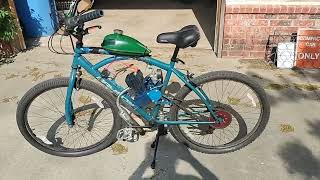 100cc Kent motorized bicycle  for sale [upl. by Yadsnil]