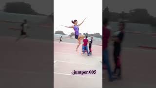 Long jump technique army jumperpooja sports armylover runninggirl indianarmy runingtips athl [upl. by Atsiuqal352]