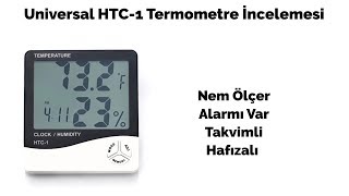 Universel HTC1 Termometre İncelemesi [upl. by Dosi]