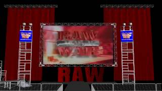 WWF Raw Pyro Animatio Old School [upl. by Harewood569]