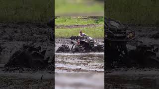 Can Am 4 Wheeler Mud Bogging [upl. by Gee]