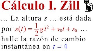 Problema de aplicación de la derivada a la Física Cálculo I Zill 3258 [upl. by Ahseret]